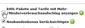 Wollen Sie Paket-Tarife kaufen?